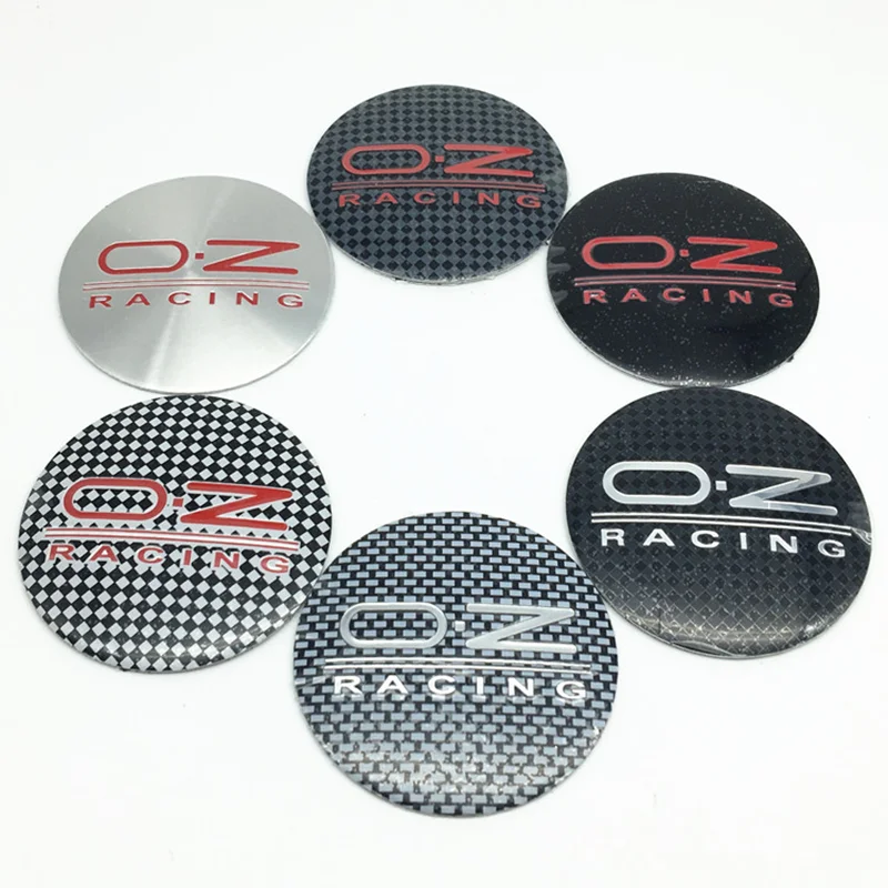 4 шт. Цвета 60 мм 56 OZ Racing Центральная втулка колеса автомобиля крышки бейдж Логотип