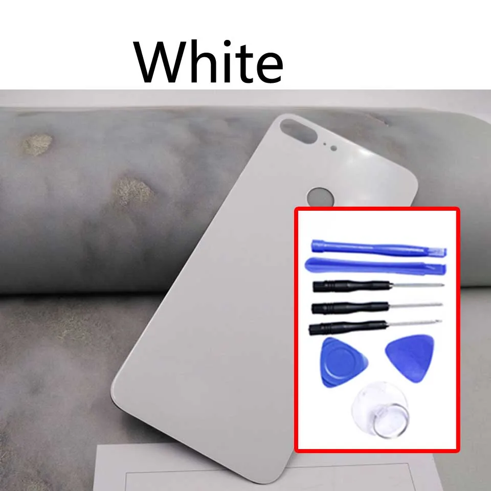 White-With tool Для huawei Honor 9 Lite Задняя стеклянная крышка батареи задняя дверь корпус чехол для Honor 9lite LLD-AL00 AL10 Задняя стеклянная панель - Цвет: White-With tool