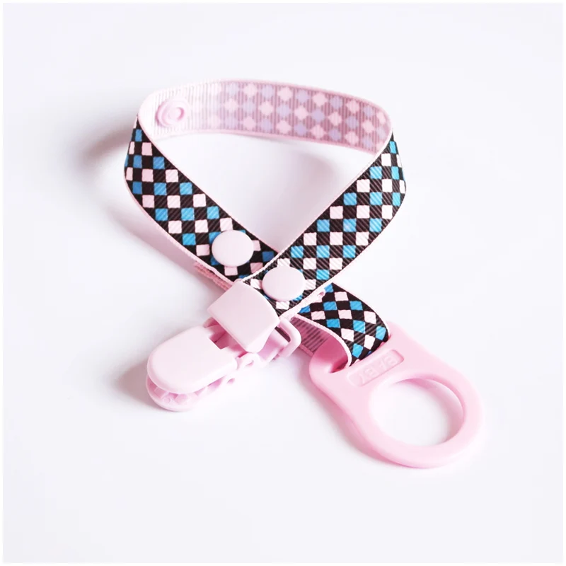 5pcs Multi Colors Silicone Baby Dummy Pacifier Holder Clip Adapter for MAM Rings Chupeta