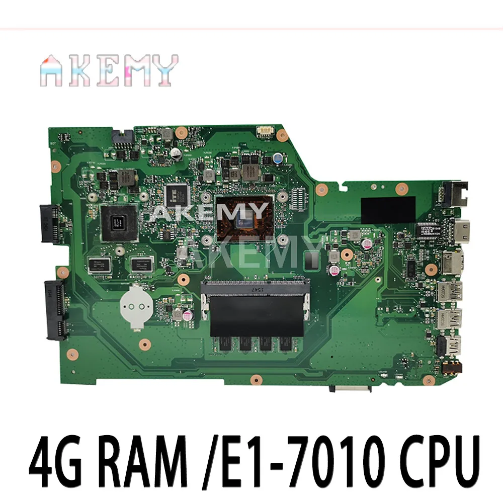 X751YI материнская плата для ноутбука For Asus X751Y K751Y 2 Гб видеокарта 4G RAM /E1-7010 CPU |