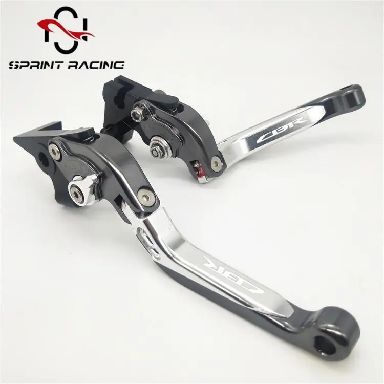 CBR650R для HONDA CB650R CBR 650R CBR 650 R- аксессуары для мотоциклов регулируемые складные тормозные рычаги сцепления - Цвет: Titanium-silver
