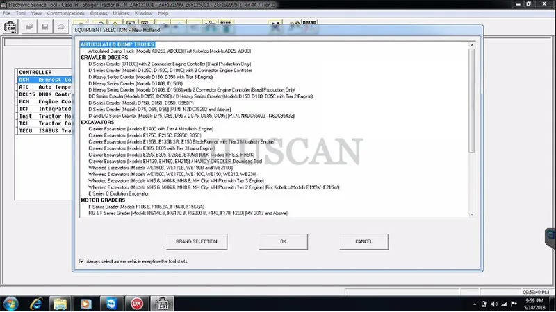 JIUSCAN CF19 ноутбук для CNH Est DPA5 набор диагностический инструмент с CNH est 9,0 электронный сервисный инструмент