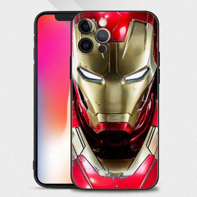 Case For Apple iPhone 13 12 11 Pro Max 13 12 Mini XS Max XR X 7 8 Plus 6 6S SE 2020 Cover Marvel Superheroes The Avengers Hero B08