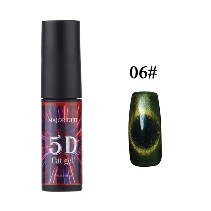 Nail Vision 9D Galaxy Гель-лак для ногтей с эффектом «кошачий глаз» Хамелеон для использования с магнитом замачиваемый УФ-лак для ногтей 5D/7D 5 мл Полупостоянный маникюрный Гель-лак - Цвет: 6
