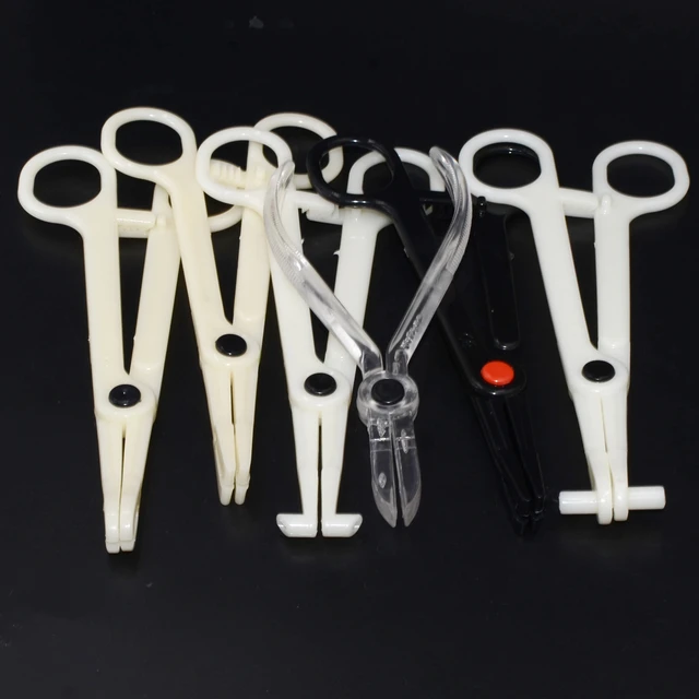 1PC Plastic Professional Body Piercing Kit Tools Forceps Pliers