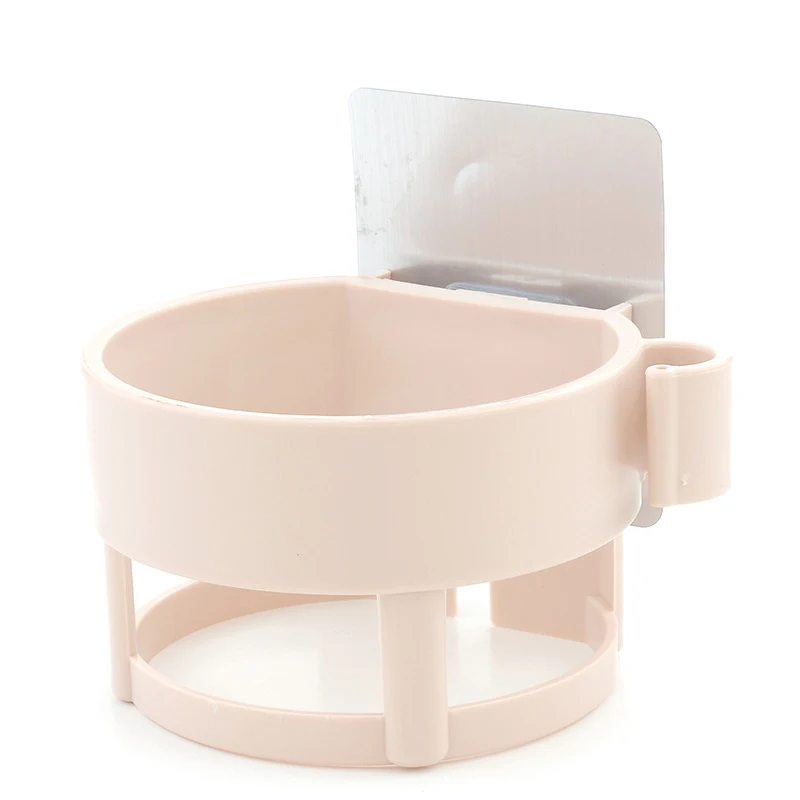 T Bathroom Hair Dryer Bathroom Shelf Toilet Free Punching Hair Dryer Rack Wall Storage Rack