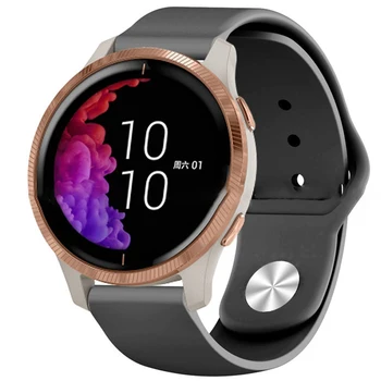 

18MM Wrist Straps For Garmin Vivoactive4s 4S Smart Watch Band Silicone Accessory Straps For GarminMove 3S/GarminActive S Correa