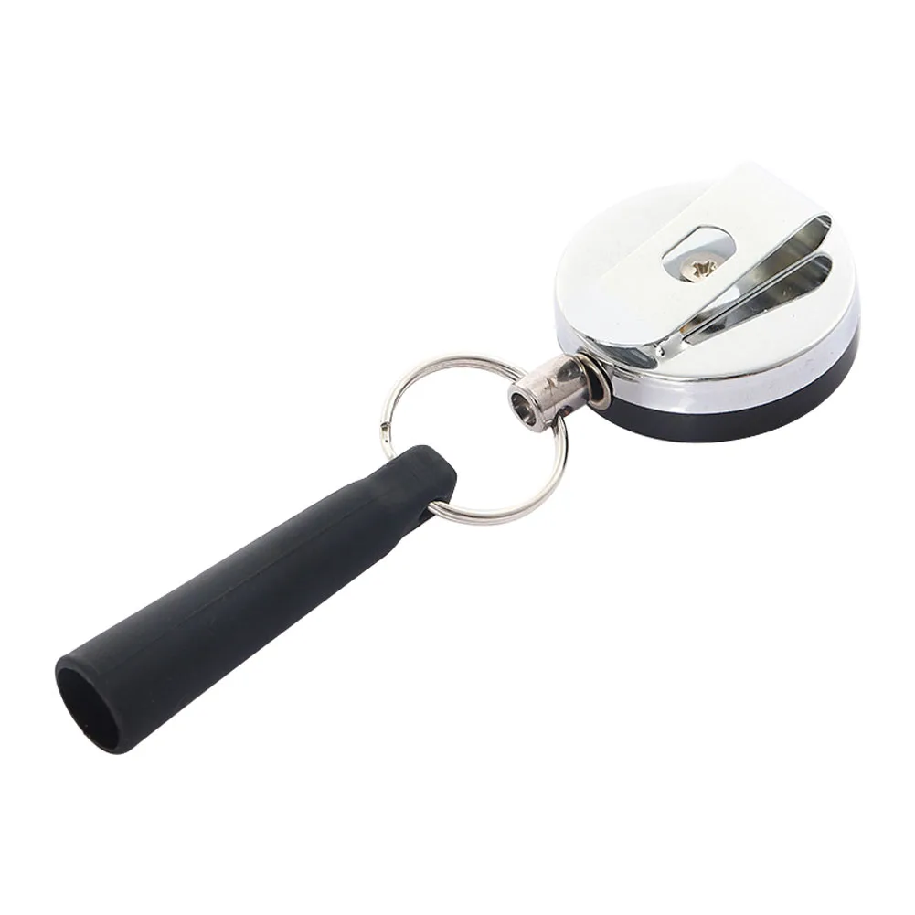Men Women Home Retractable With Pen Cap Key Ring Chain Outdoor Camping Belt Clip Business Trip Durable Pencils Holder Anti Lost |