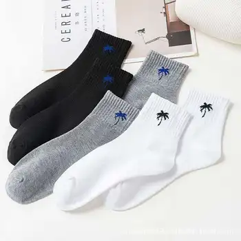 

Socks men's socks four seasons small tree cotton socks breathable sweat absorption casual stockings men's stockings