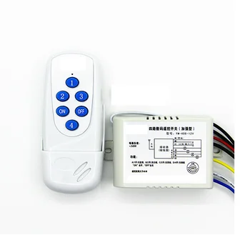 

433MHz 220V Lamp Wireless Remote Control Switch ON/OFF 110V Remote Control Receiver Transmitter For Led Lights Bulb DIY
