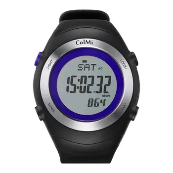 

ColMi Smart Watch Fast 5ATM IP68 Waterproof Heart Rate Monitor Steps Calories Exercise Time Standby 30 Days Smartwatch Man Watch