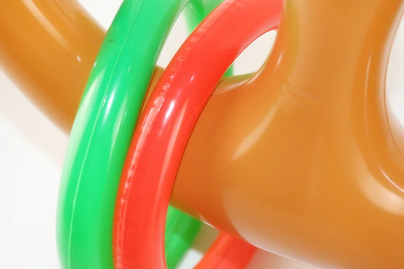 1 Set Inflatable Antlers Shape Toy Family Party Fun Throw Rings Interactive Game Kids Adult Hat ring toss Headband NEW Year Gift