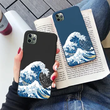 

Magic surfing for iphone X XS MAX XR The Big Wave of kanagawa Cover Soft Fundas case For iPhone XR XSMAX X 11 pro MAX 6 7 8 Plus