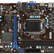 MSI B75MA-E33 оригинальная материнская плата LGA 1155 DDR3 для i3 i5 i7 процессор 32 Гб USB3.0 SATA3 B75 для рабочего стола материнской платы доски