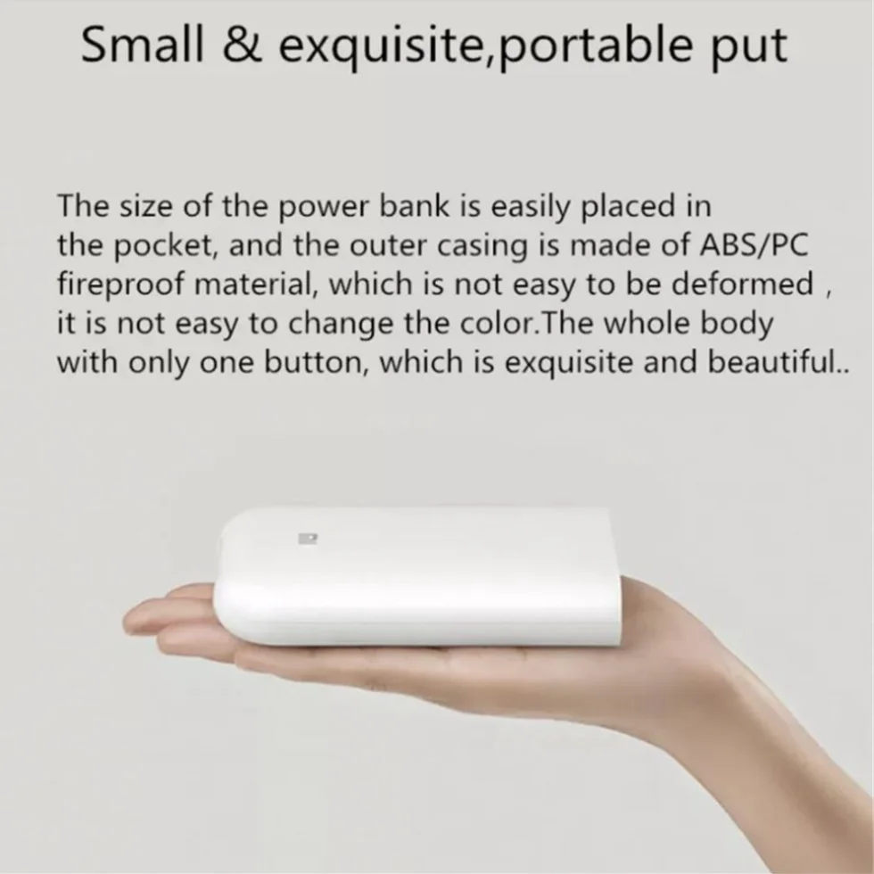 Portable Photo Printer Xiaomi Mijia AR Printer 300dpi Portable Photo Mini Pocket DIY Share 500mAh Picture Bluetooth 5.0 Mihome APP