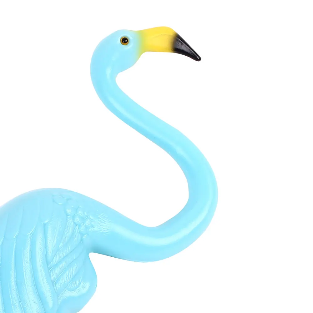 Flamingo Ornament Plastic Artificial Garden Ornaments Balcony Flamingo Lawn Decoration Beautiful Figurines Arts