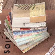 Bloc notes rétro de la série Lucky Day, 30 feuilles/paquet, bloc notes créatifs, papier de Base décoratif Vintage pour Journal de Scrapbooking, papeterie