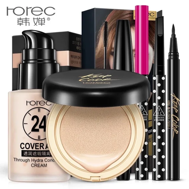 

5pcs/Lot Rorec Makeup Set Beautiful Gift