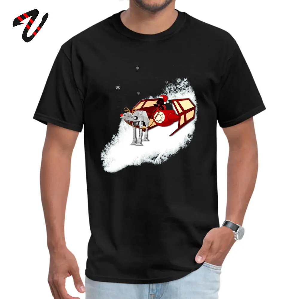 Walking in a Winter Vaderland Tops Shirt Hot Sale Crew Neck Design University Dragon Ball Fabric Men's T-Shirt Family |