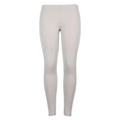Light Gray TCJULY, новинка, спортивная одежда, леггинсы в полоску сбоку, эластичная резинка на талии, тонкие, пуш-ап, длина по щиколотку, брюки, быстросохнущие эластичные леггинсы для женщин, фитнеса - Цвет: Light Gray
