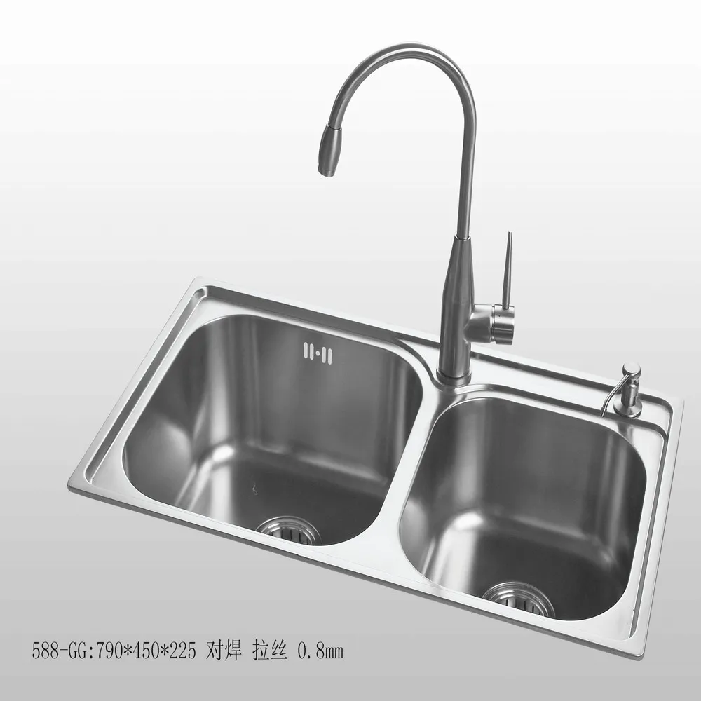 Раковина из нержавеющей стали канал для воды корыто корыта мантия домашний набор