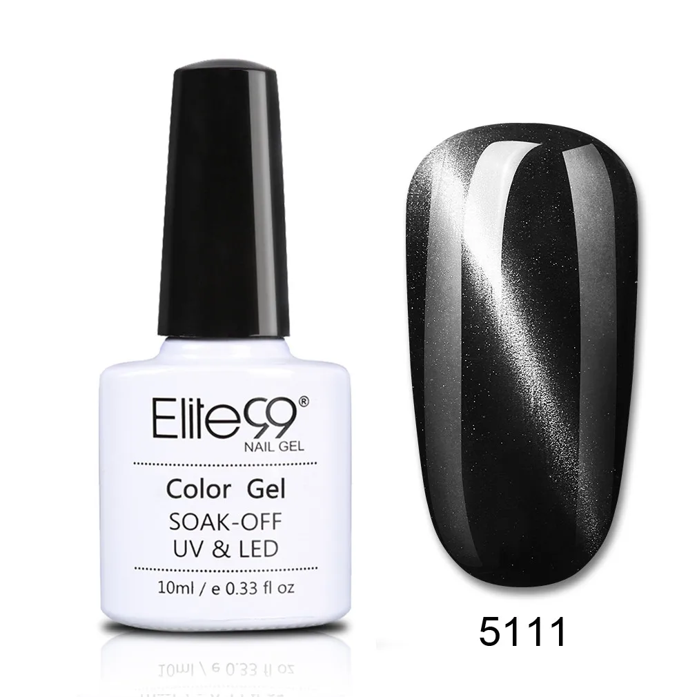 Elite99 10 мл Гель-лак для ногтей с эффектом «кошачий глаз» лак Vernis полуперманентный лак для ногтей Гибридный Гель-лак замочить от магнитных ногтей Краска Gellak - Цвет: NNHMY5111