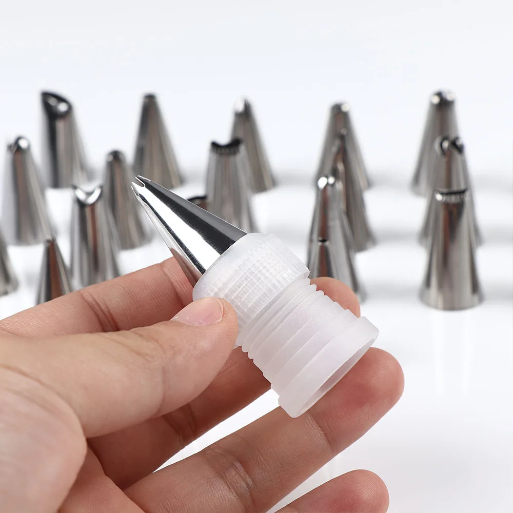 Hot Sale 24 Pcs/Set Tools Sugar craft Kitchen Cupcake Decorating Mould Icing Piping Flower Nozzles Pastry Tips