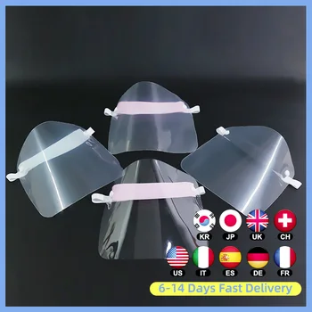 

2pcs/lot Transparent Face Shield Safety Protective Mask Anti-Dust Proof Anti-Shock Safety Mask