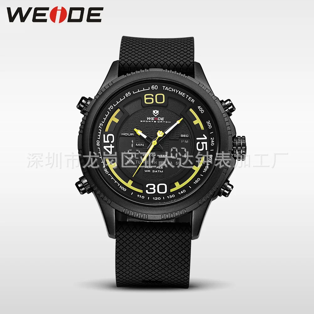 

Wh6306bweide New Style Janjaweed Business Casual Multi-functional Watch Adhesive Tape Quartz Hand AliExpress Explosion Watch