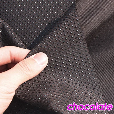Chocolate Meetee 50/100 см x 150 см ширина Нескользящая ткань нескользящая резиновая подушка DIY аксессуары для ковров Нескользящая Ткань для шитья - Цвет: Chocolate