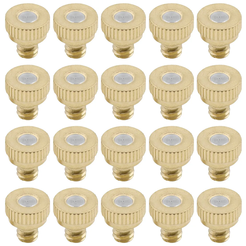 20 шт. латунные садовые насадки для системы охлаждения|Опрыскиватели| |