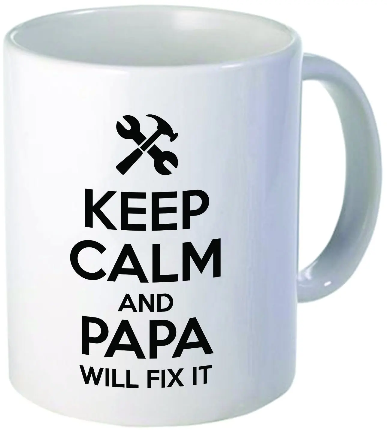 

Funny Keep Calm and Papa Will Fix It Coffee Mug