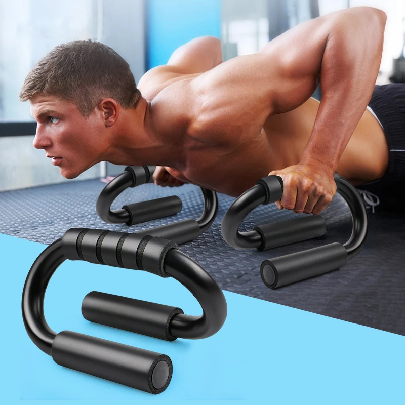 

Push up board fitness body building Sports tools holder rack gym stands bar Home exercise equipment muscle training