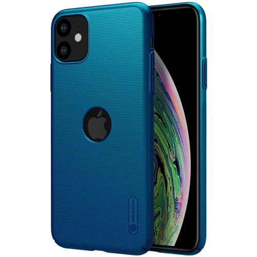 Peacock Blue Чехол NILLKIN для Apple iPhone 11/11 Pro/11Pro Max, жесткий матовый чехол из поликарбоната для iPhone11 Pro Max, задняя крышка - Цвет: Peacock Blue