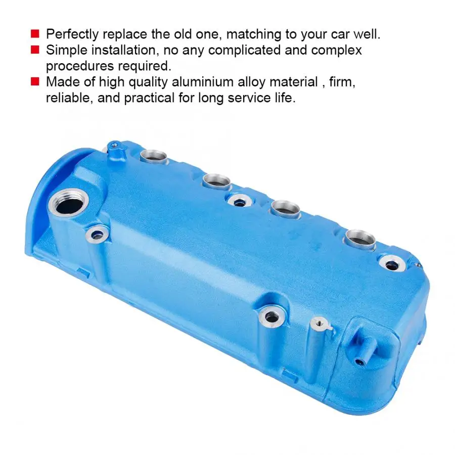 

Car Blue Racing Rocker Engine Valve Cover Replacement Fit for Honda Civic 1996-2000 Accessory Aluminium Alloy Engine Valve Cover