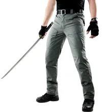 Мужские тактические тренировочные штаны Военные походные Мужские штаны для бега джоггеры с камуфляжным принтом мотоциклетная рабочая одежда для занятий спортом