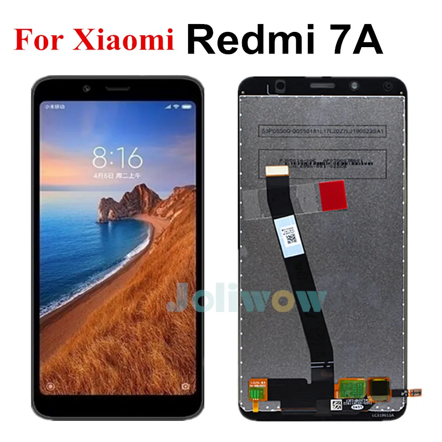 5 45 &quotОригинальный ЖК-дисплей для Xiaomi Redmi 7A сенсорный экран дигитайзер сенсорная