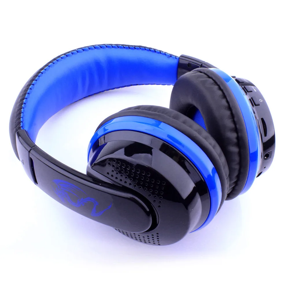 Беспроводные bluetooth-наушники с шумоподавлением, стерео гарнитура тяжелого баса, складная повязка на голову для ПК и ноутбуки телефонов