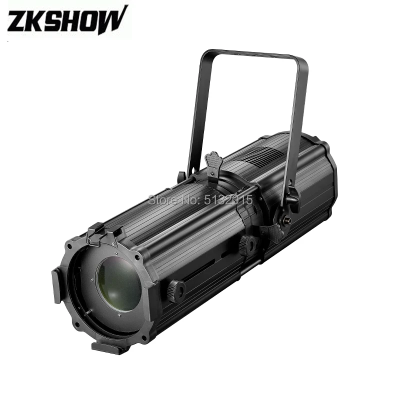 

200W Manual Zoom Profile Gobo Projector LED Studio Leko Stage Lighting for Theater Conference Photography 300W Event Rent Luces