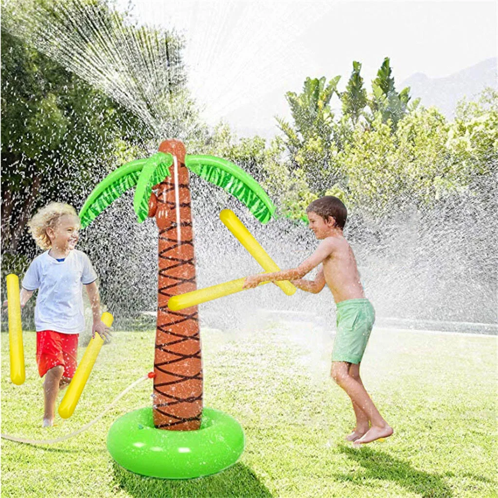 outdoor water play area