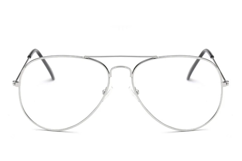 Модные очки с прозрачными линзами, сплав, Золотая оправа, очки, Классические оптические очки, прозрачные линзы для женщин и мужчин, поддельные очки