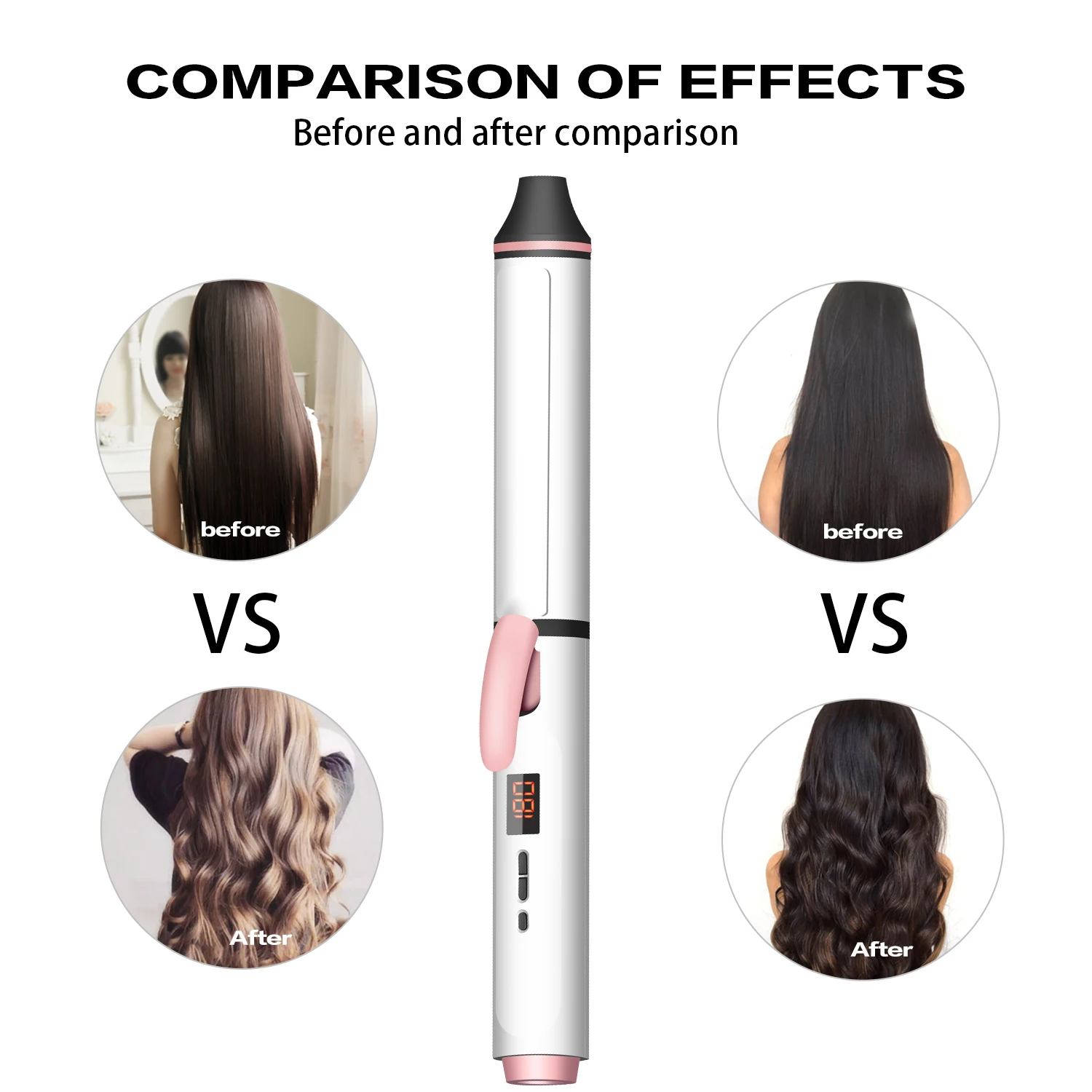 Профессиональные новые щипцы для завивки волос керамический нагревательный стержень салон стайлер волос щипцы для завивки волос бигуди, инструменты для укладки волос