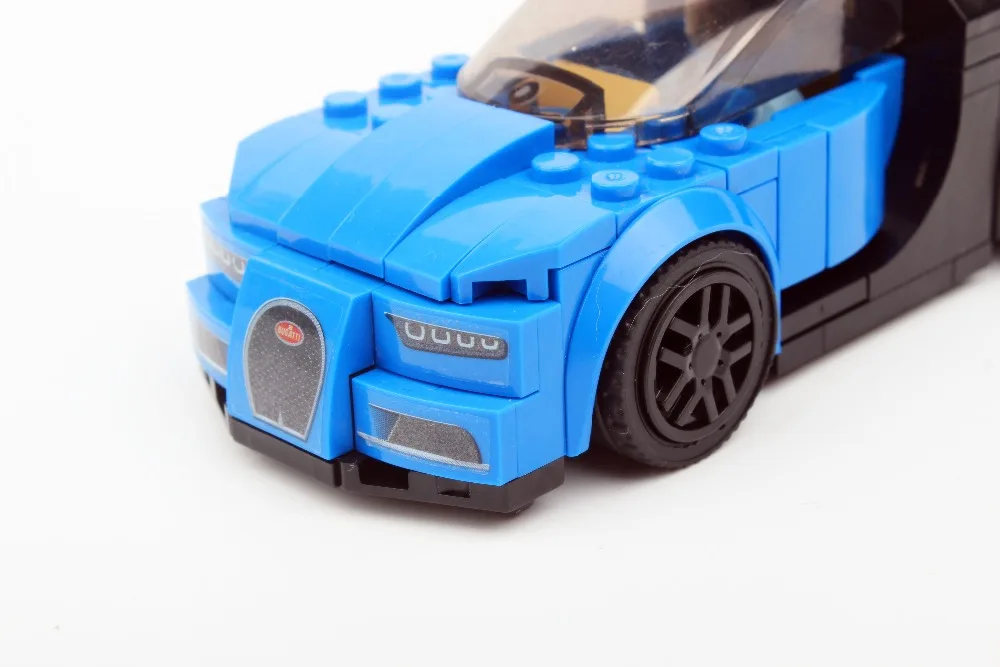28002 Super Racer Series Blue Racing Aston Martin Car Building Blocks Bricks Model Bricks Compatible Speed 75878