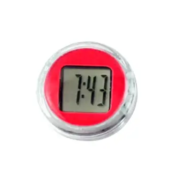 

Waterproof Mini Motorcycle Bike Sticky Digital Display Clock Watch Office Decor New hot boutique