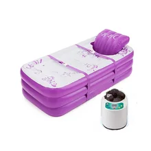 Складная надувная ванна для взрослых, домашняя утолщенная изоляционная Паровая сауна, спа-салон, кресло для тела с подогревом, артефакт