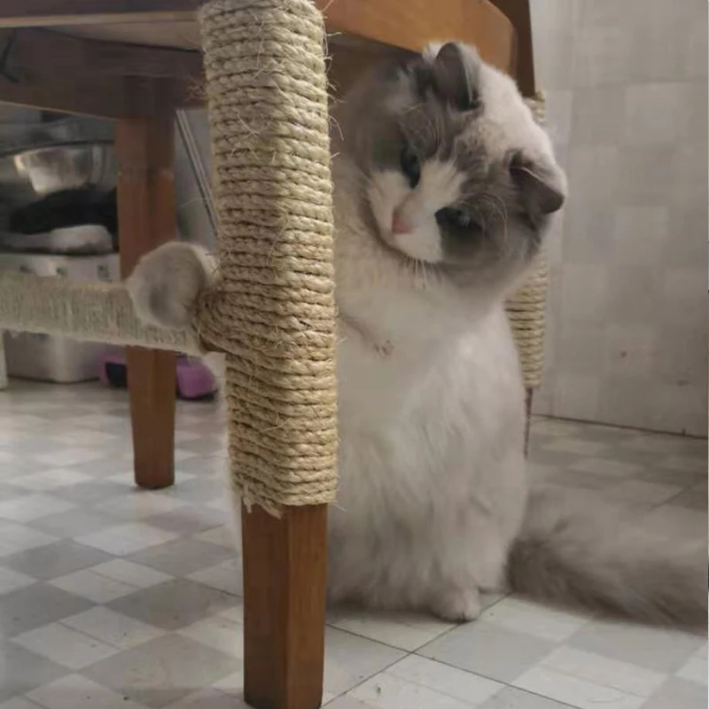 Веревка Sisal для кошачьего дерева сделай сам игрушка Когтеточка рамка