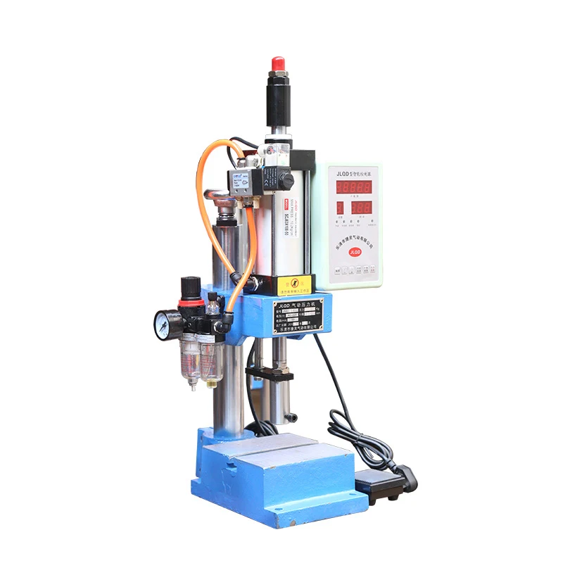 

JNA63 Single Column Pneumatic Press Pneumatic Punching Machine 220V Small Adjustable Force 200KG Pneumatic Punch Machine 1PC