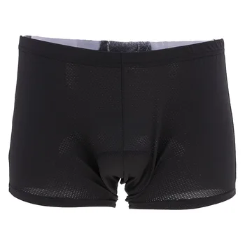 

Unisex Cycling Short Dry Fast Sweat Absorb Trousers Outdoor Riding Shorts Hockey Protection Underwear orange pad S-4XL Men Women