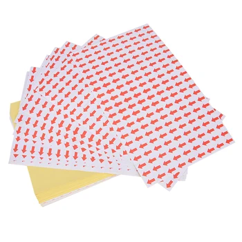 

60 Sheets/10800 Pcs red arrow stickers fault mistake defectives marking for rework label stickers 10x12mm