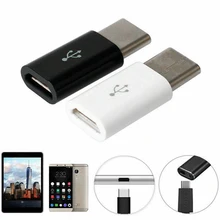 Двойной цвет usb type C OTG адаптер для USB C штекер для Micro USB Женский Кабельные конвертеры для samsung S10 huawei USB для type-c OTG